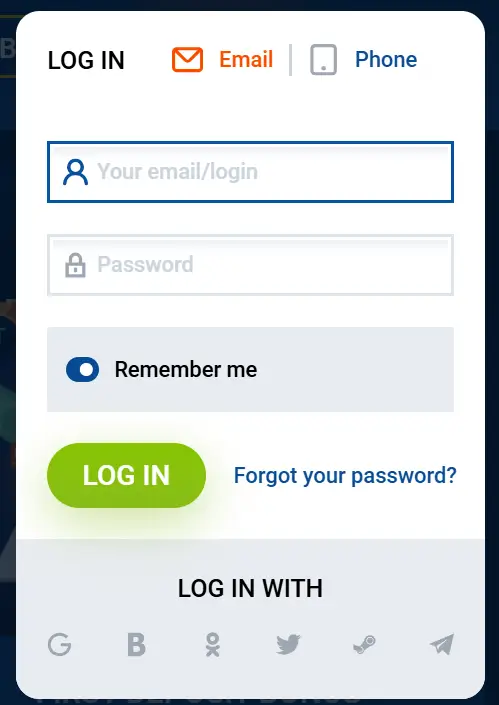 mostbet login